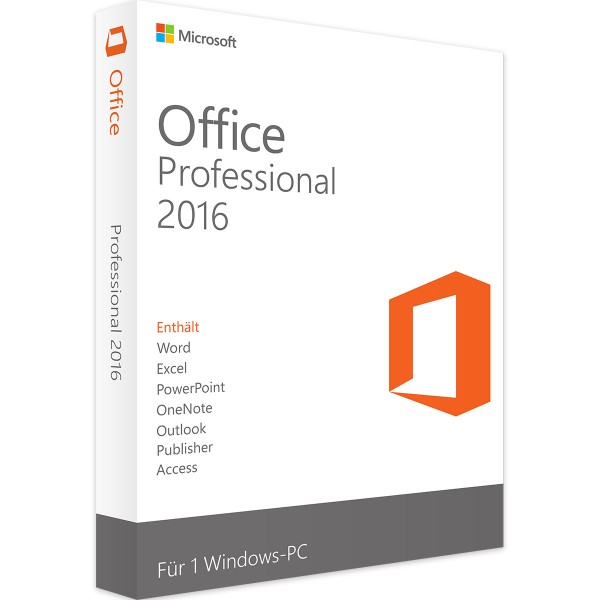 Microsoft Office 2016 Professional | para Windows