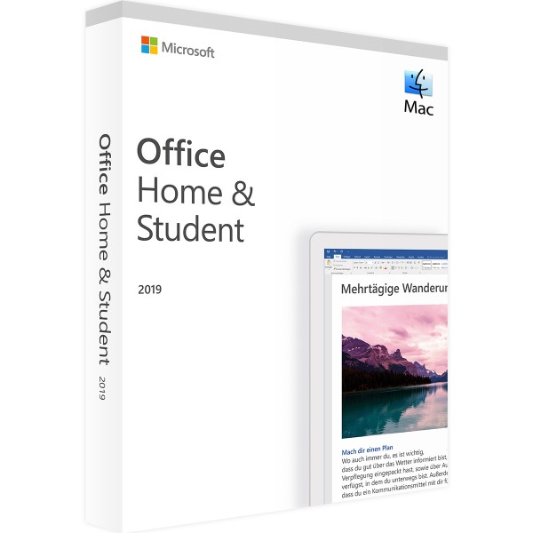 Microsoft Office 2019 Hogar y Estudiantes | para Mac