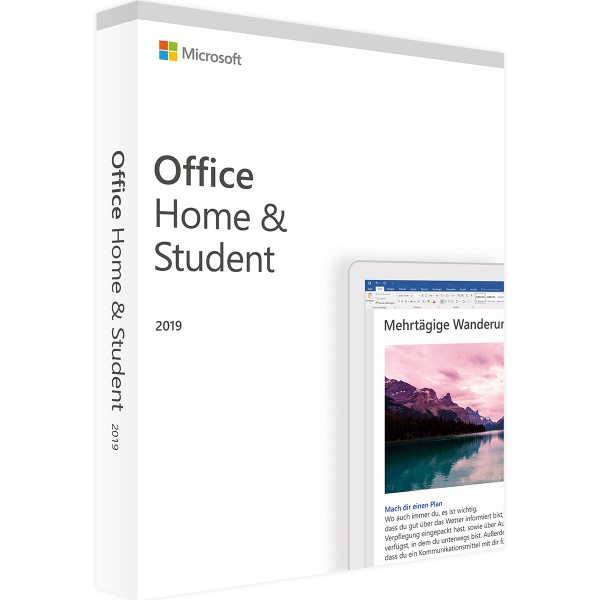Microsoft Office 2019 Hogar y Estudiantes | para Windows
